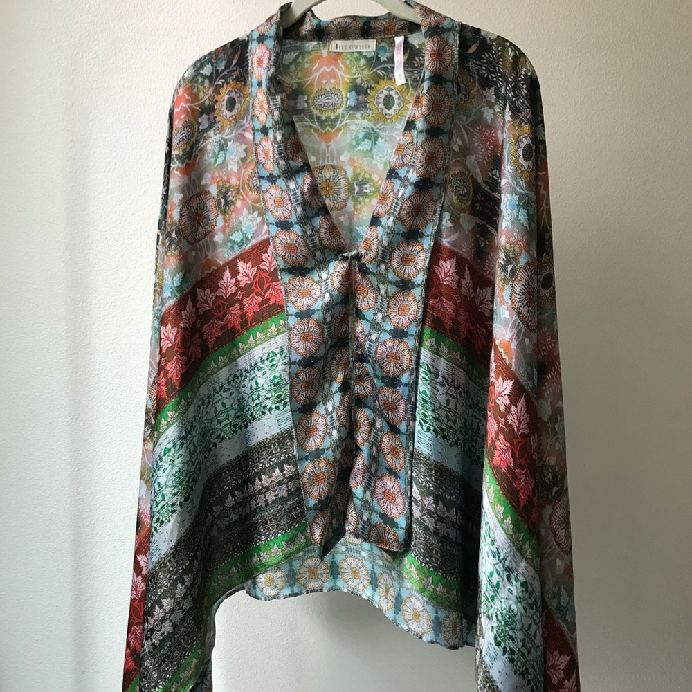 KAS New York Bahia Kimono Cardigan